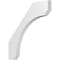 Ekena Millwork 3 1/2-in. W x 32-in. D x 36-in. H Legacy Architectural Grade PVC Knee Brace BRCP035X32X36LEC - alternate 1